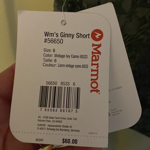 Marmot Ginny Shorts - Picture 3 of 6